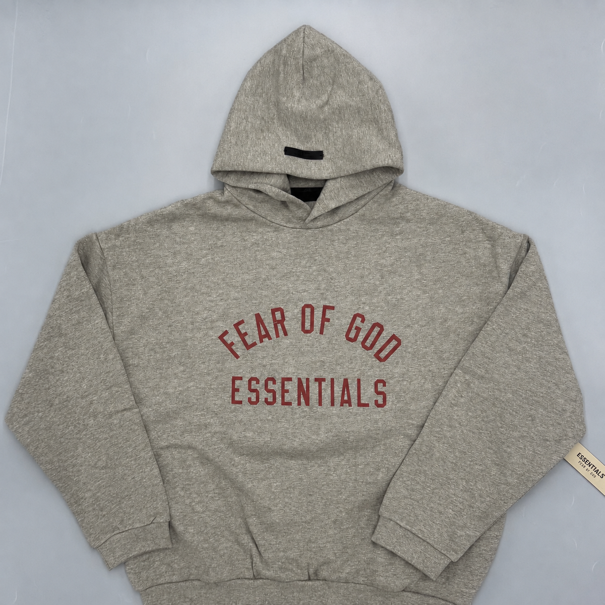 FOG FW24 HOODIE DARK HEATHER/RED
