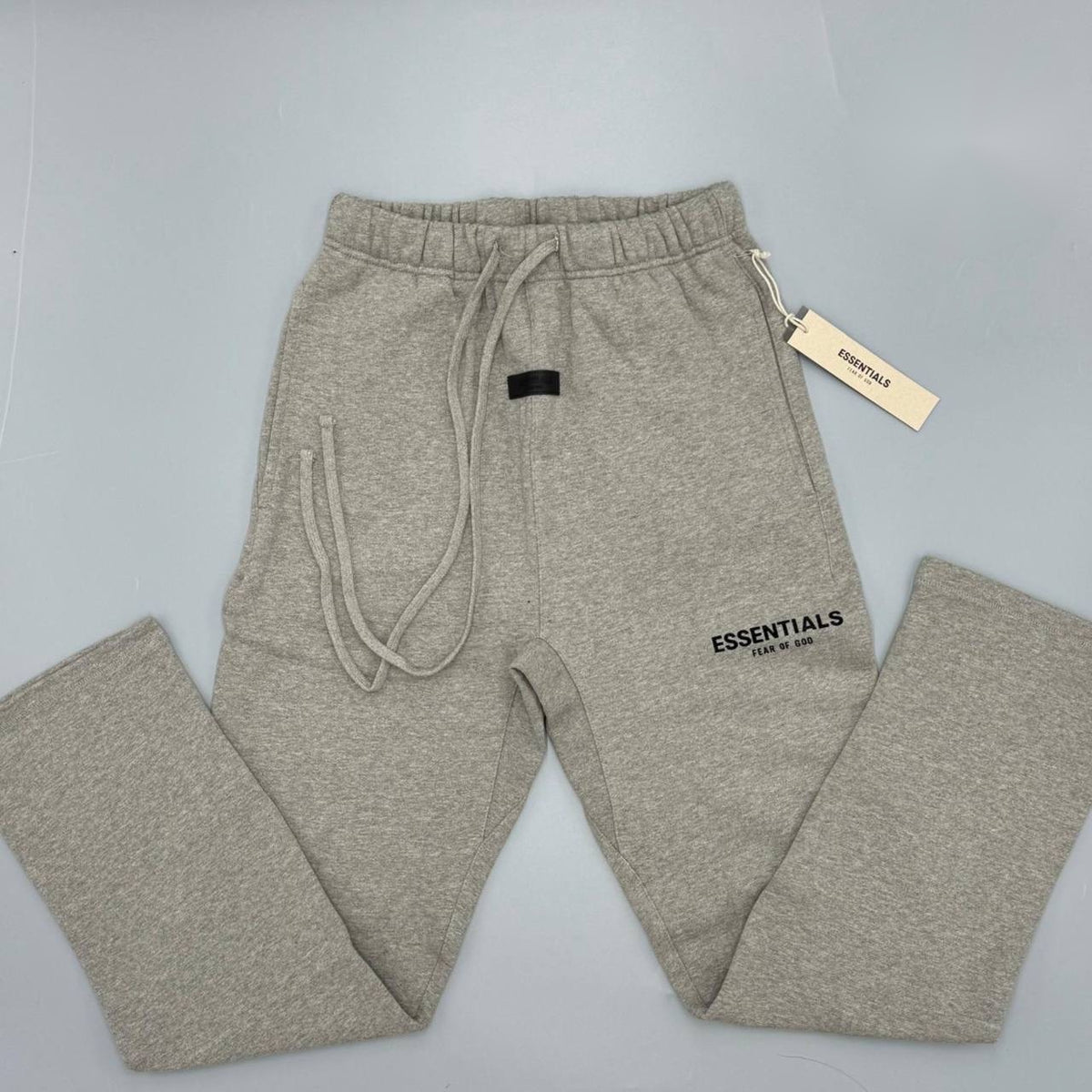 FOG SS22 RELAXED BOTTOMS DARK OATMEAL
