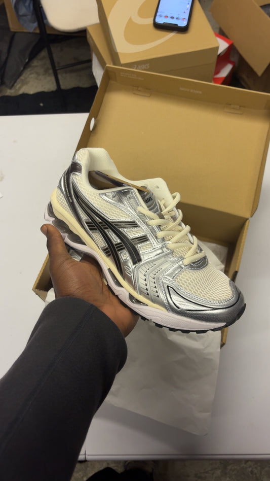 ASCS Gel-Kayano 14 Cream Black Metallic Plum