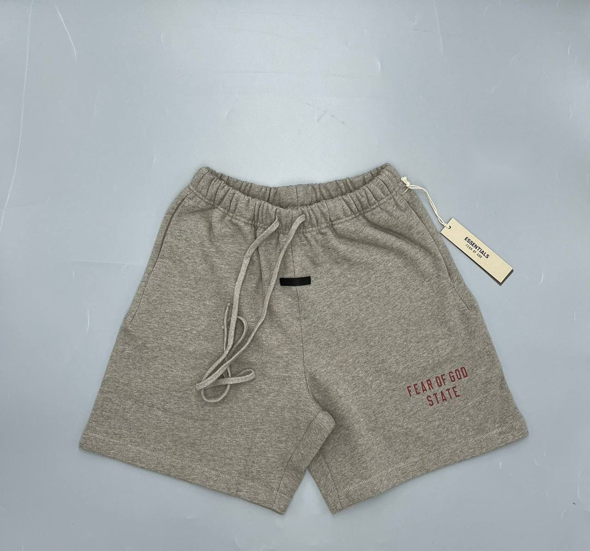 FOG FW24 SHORTS DARK HEATHER/RED